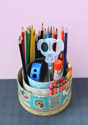 生活小貼士 讓孩子們輕松學會收納文具的小創(chuàng)意